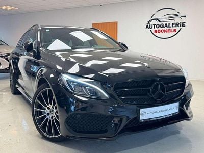 Schwarz Gebraucht 2017 Mercedes C400 AMG Kombi | 17.400 € (Fairer Preis)