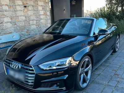 Gebraucht Audi A5 Cabriolet S-Line 190 PS (139 kW) 2019 Schwarz Cabrio