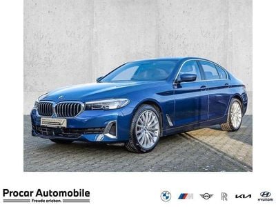 Gebraucht BMW 530 Luxury Line 286 PS (210 kW) 2022 Phytonicblau Limousine