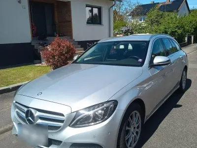 Brugt Mercedes C220 170 HK (125 kW) 2016 Sølv Stationcar