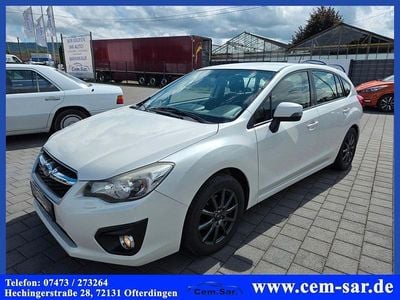 Second-hand Subaru Impreza Comfort 114 CP (83 kW) 2013 Alb Berlinǎ