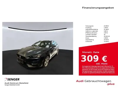 Brugt Seat Leon FR 150 HK (110 kW) 2023 Grå Sedan