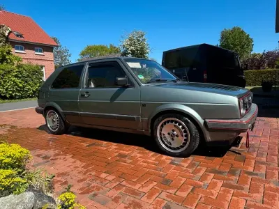Używany VW Golf II 90 KM (66 kW) 1987 Zielony Hatchback