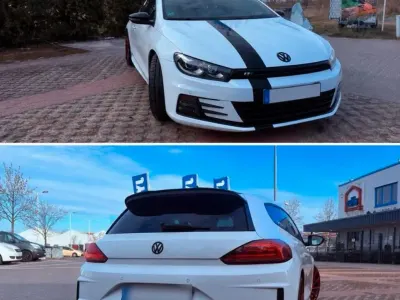 Gebraucht VW Scirocco R-line 220 PS (161 kW) 2014 Weiß Coupé