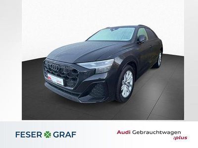 Mythosschwarz metallic Gebraucht 2025 Audi Q8 Ambiente SUV | 82.890 € (Fairer Preis)