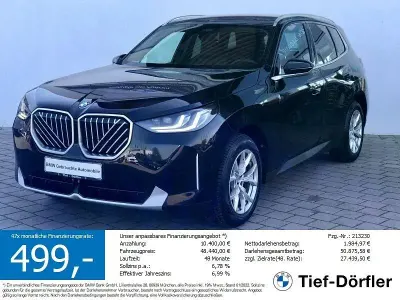 Usata BMW X3 Sport Line 190 CV (139 kW) 2025 Nero SUV