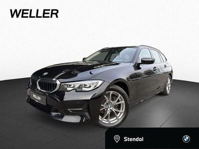 Gebraucht BMW 318 Comfort Edition 150 PS (110 kW) 2022 Bmw 318d aut. touring sport li (schwarz) Kombi
