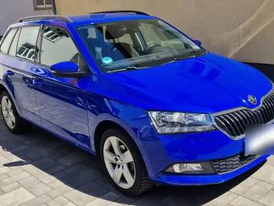 Brugt Skoda Fabia Style 95 HK (69 kW) 2018 Blå Stationcar