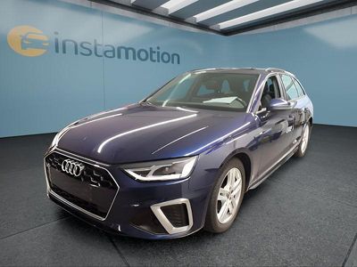 Blau Gebraucht 2021 Audi A4 Kombi | 32.699 € (Teuer)