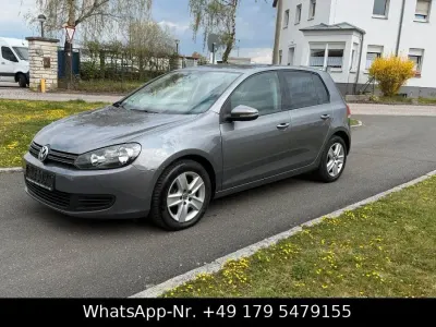 Gebraucht VW Golf VI Comfortline 105 PS (77 kW) 2009 Grau Kleinwagen