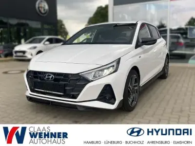 Neu Hyundai i20 N Line 101 PS (74 kW) 2025 Atlas white / sol Kleinwagen