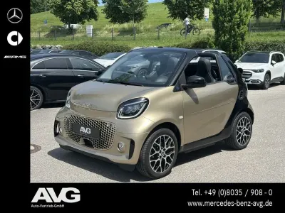 Gebraucht Smart ForTwo Electric Drive Prime 60 kW (82 PS) 2023 Bodypanels in gold beige () Cabrio