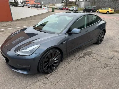 Occasion Tesla Model 3 Performance 375 kW (510 ch) 2021 Gris Berline