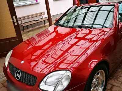 Gebraucht Mercedes SLK200 163 PS (119 kW) 2001 Rot Cabrio