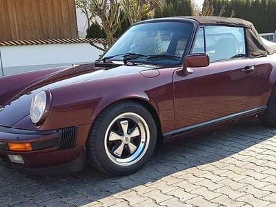 Second-hand Porsche 911 Carrera Cabriolet 207 CP (152 kW) 1984 Roșu Cabrio