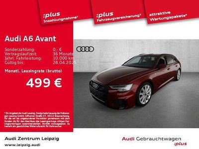 Gebraucht Audi A6 S-Line 265 PS (194 kW) 2024 Rot (grenadinerot metallic) Kombi