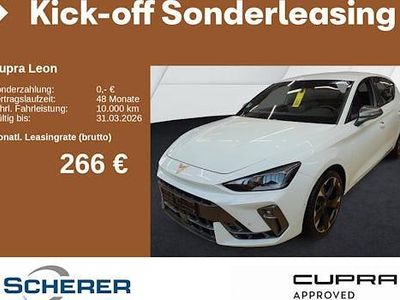 Glacial weiß metallic (metallic) Gebraucht 2025 Cupra Leon Limousine | 29.980 € (Guter Preis)