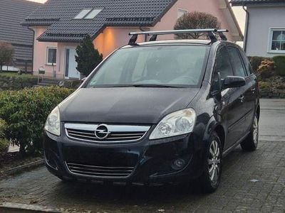 Gebraucht Opel Zafira Family 140 PS (102 kW) 2009 Schwarz Van / Kleinbus