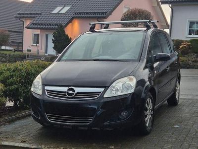 Gebraucht Opel Zafira Family 140 PS (102 kW) 2009 Schwarz Van / Kleinbus