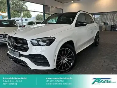 Brugt Mercedes GLE400 AMG 330 HK (242 kW) 2019 Hvid SUV