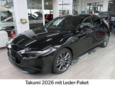 Neu Mazda 3 Takumi-Line 140 PS (102 kW) 2025 Schwarz Limousine