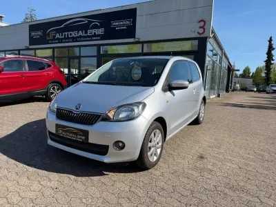 Gebraucht Skoda Citigo Elegance 60 PS (44 kW) 2012 Brilliantsilber metallic Kleinwagen