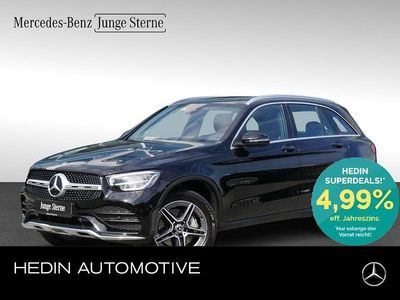 Schwarz Gebraucht 2021 Mercedes GLC300e AMG SUV | 38.390 € (Fairer Preis)