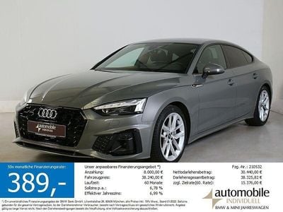 Gebraucht Audi A5 Sportback S-Line 204 PS (150 kW) 2023 Grau Kleinwagen
