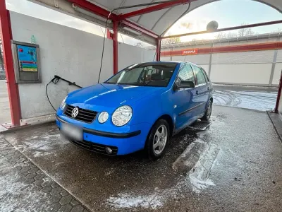 Second-hand VW Polo 64 CP (47 kW) 2003 Albastru Hatchback