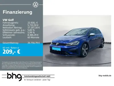 Gebraucht VW Golf VII R 310 PS (228 kW) 2017 Blau Limousine