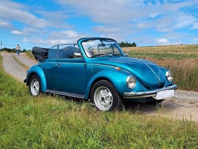 Blau Gebraucht 1974 VW Käfer Cabrio | 21.900 €