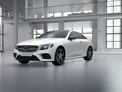 Gebraucht Mercedes E300 245 PS (180 kW) 2018 Weiß Coupé