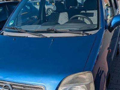 Gebraucht Opel Agila Comfort 75 PS (55 kW) 2002 Blau Van / Kleinbus