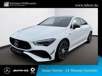 Unilack polarweiß Gebraucht 2025 Mercedes CLA35 AMG AMG Coupé | 53.779 € (Fairer Preis)