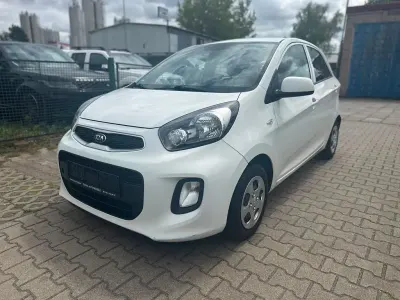 Gebraucht Kia Picanto Edition 7 67 PS (49 kW) 2016 Weiß Kleinwagen