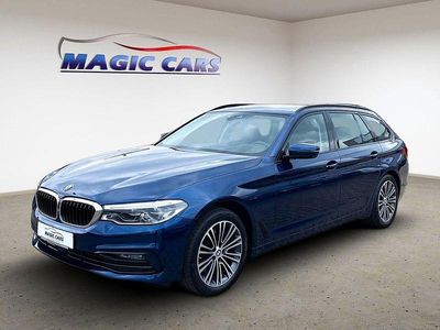 Gebraucht BMW 520 Sport Line 190 PS (139 kW) 2019 Blau Kombi