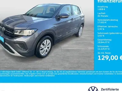 Używany VW T-Cross Basis 95 KM (69 kW) 2025 Szary SUV