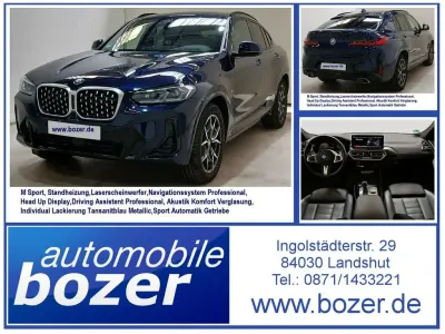 Gebraucht BMW X4 M Sport 286 PS (210 kW) 2024 Individual tansanit blau SUV