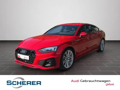 Gebraucht Audi A5 Sportback Business 204 PS (150 kW) 2023 Tangorot metallic Kleinwagen