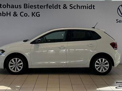 Gebraucht VW Polo Highline 95 PS (69 kW) 2021 Pure white (metallic) Kleinwagen
