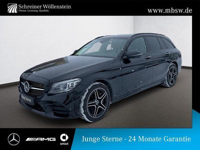 Schwarz Gebraucht 2020 Mercedes C300e AMG Kombi | 26.370 € (Fairer Preis)