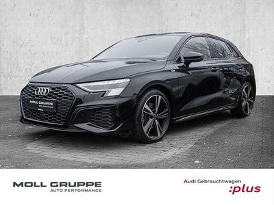 Mythosschwarz metallic Gebraucht 2021 Audi A3 S-Line Limousine | 27.850 € (Fairer Preis)