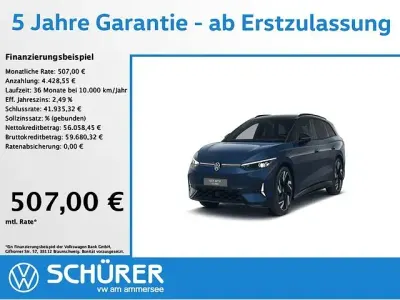 Gebraucht VW ID.7 GTX 250 kW (340 PS) 2025 Blau Kombi