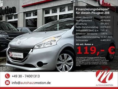 gebraucht Peugeot 208 Active 1.4 eHDi FAP 68 Navi Temp Klima PDC