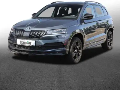 Gebraucht Skoda Karoq SportLine 150 PS (110 kW) 2019 Quarzgrau metallic SUV