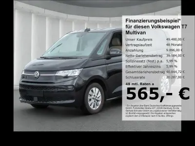 Gebraucht VW Multivan Life 150 PS (110 kW) 2024 Deep black perleffekt Van / Kleinbus