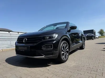 Gebraucht VW T-Roc Cabriolet Active 110 PS (80 kW) 2021 Schwarz Cabrio