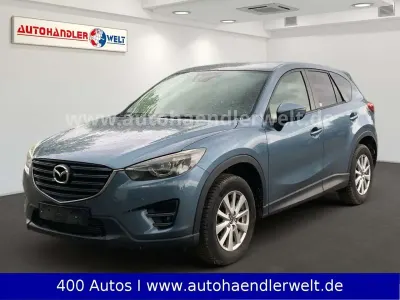Gebraucht Mazda CX-5 Exclusive-Line 150 PS (110 kW) 2016 Blau SUV
