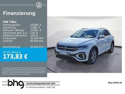 Begagnad VW T-Roc R-line 150 HK (110 kW) 2025 Vit SUV