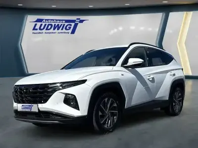 Gebraucht Hyundai Tucson Edition 30+ 150 PS (110 kW) 2023 Weiß SUV